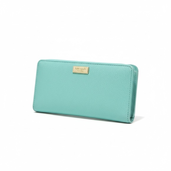 Kate Spade Aqua Leather Wallet